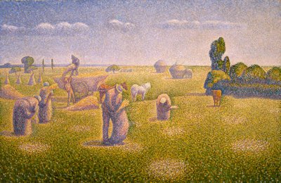 The Harvesters by Charles Angrand