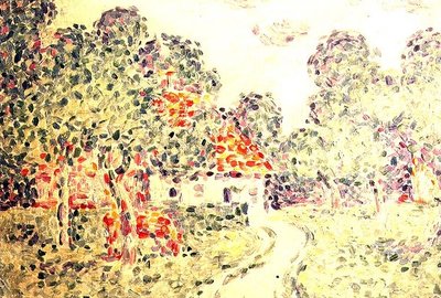 The Little Farm by Charles Angrand