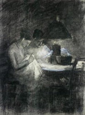 The Seamstresses by Charles Angrand