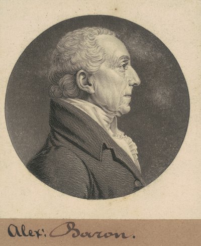 Alexander Baron by Charles B. J. Févret de Saint Mémin