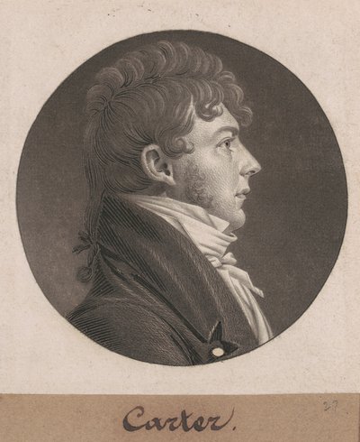 Carter by Charles B. J. Févret de Saint Mémin