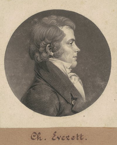 Charles Everett by Charles B. J. Févret de Saint Mémin