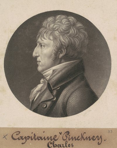 Charles Pinckney by Charles B. J. Févret de Saint Mémin
