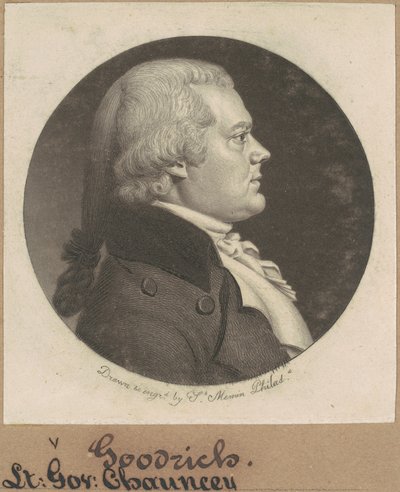 Chauncey Goodrich by Charles B. J. Févret de Saint Mémin