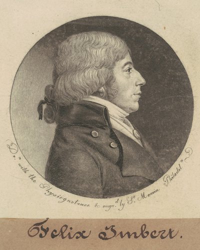 Felix Imbert by Charles B. J. Févret de Saint Mémin