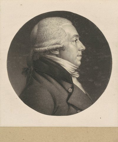 Francis Breuil by Charles B. J. Févret de Saint Mémin