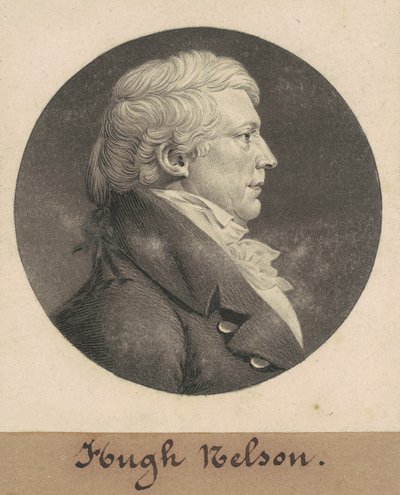 Francis Nelson by Charles B. J. Févret de Saint Mémin