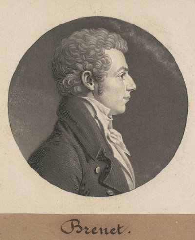 Henry Brunet by Charles B. J. Févret de Saint Mémin