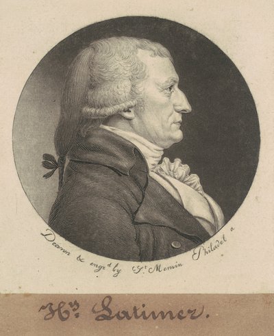Henry Latimer by Charles B. J. Févret de Saint Mémin