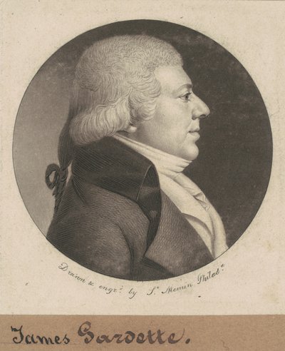 James Gardette by Charles B. J. Févret de Saint Mémin