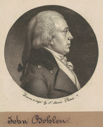 John Bohlen by Charles B. J. Févret de Saint Mémin