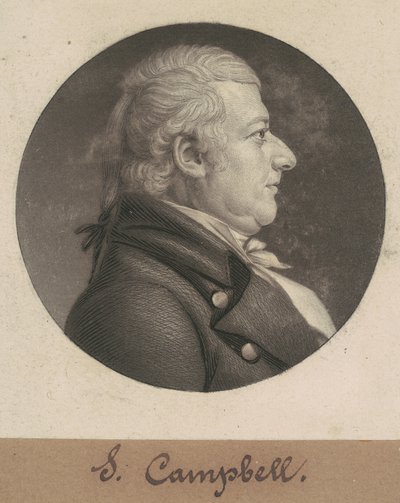 John Campbell by Charles B. J. Févret de Saint Mémin