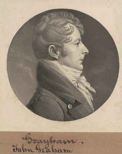 John Graham by Charles B. J. Févret de Saint Mémin