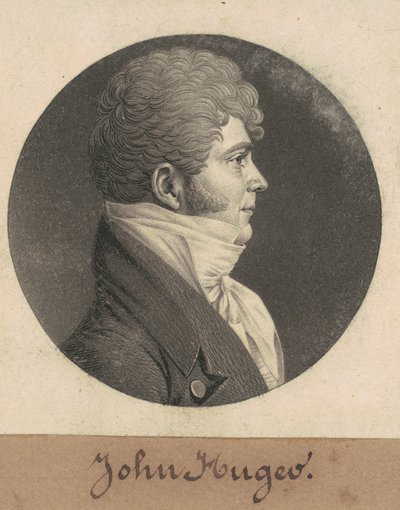 John Huger by Charles B. J. Févret de Saint Mémin