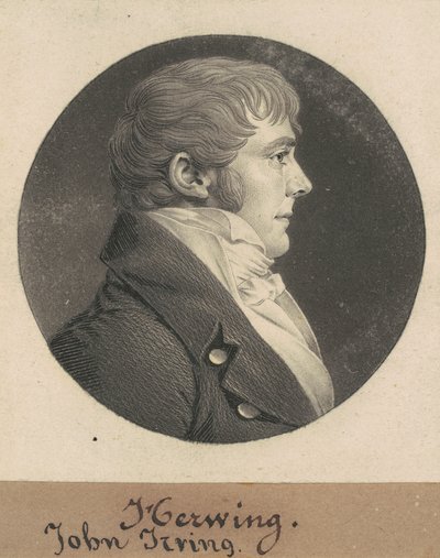 John Irving by Charles B. J. Févret de Saint Mémin