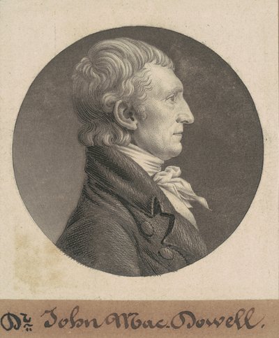 John McDowell by Charles B. J. Févret de Saint Mémin