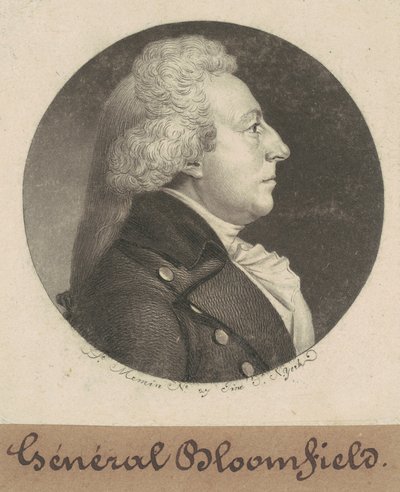 Joseph Bloomfield by Charles B. J. Févret de Saint Mémin