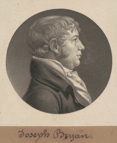 Joseph Bryan by Charles B. J. Févret de Saint Mémin