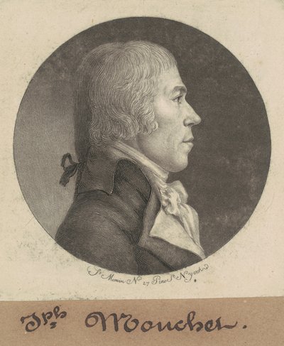 Joseph Mouchet by Charles B. J. Févret de Saint Mémin
