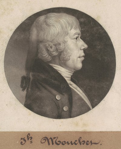 Joseph Mouchet by Charles B. J. Févret de Saint Mémin