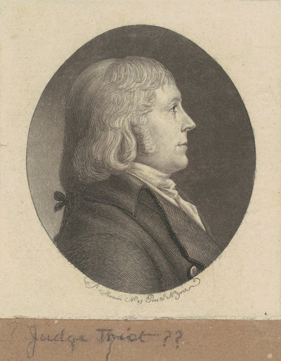 Judge Trist by Charles B. J. Févret de Saint Mémin