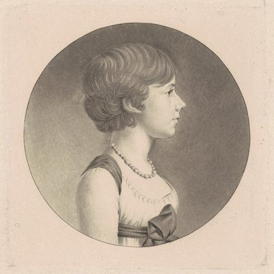 Louisa DuPonceau by Charles B. J. Févret de Saint Mémin