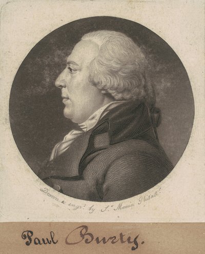Paul Busti by Charles B. J. Févret de Saint Mémin