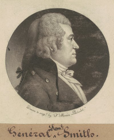 Samuel Smith by Charles B. J. Févret de Saint Mémin