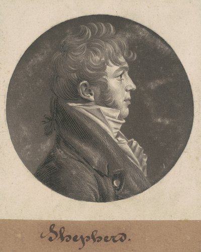 Shepherd by Charles B. J. Févret de Saint Mémin