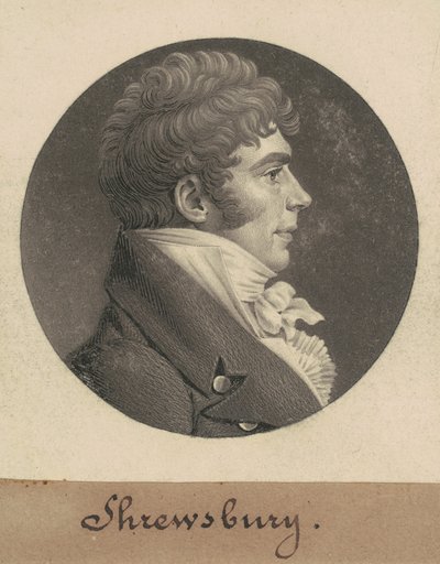 Shrewsbury by Charles B. J. Févret de Saint Mémin