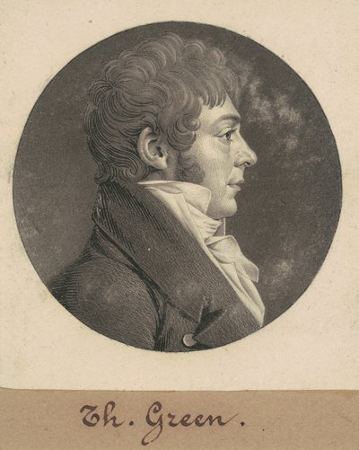Thomas Green by Charles B. J. Févret de Saint Mémin