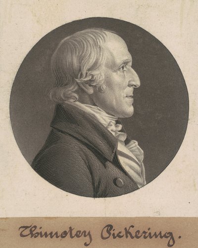 Timothy Pickering by Charles B. J. Févret de Saint Mémin