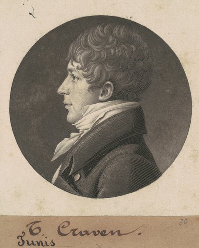 Tunis Craven by Charles B. J. Févret de Saint Mémin