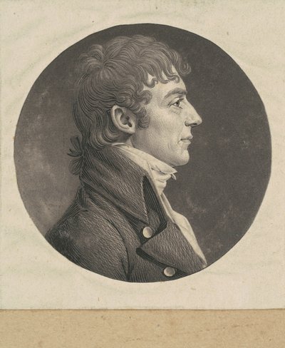 Unidentified Man by Charles B. J. Févret de Saint Mémin