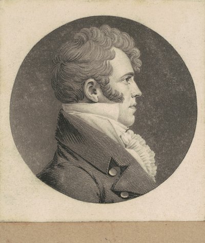 Unidentified Man by Charles B. J. Févret de Saint Mémin