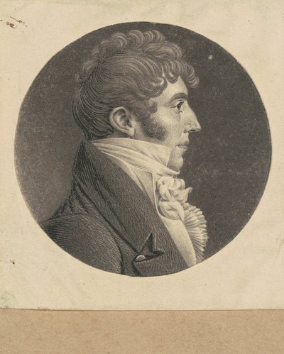 Unidentified Man by Charles B. J. Févret de Saint Mémin