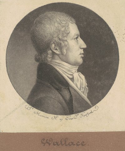 Wallace by Charles B. J. Févret de Saint Mémin