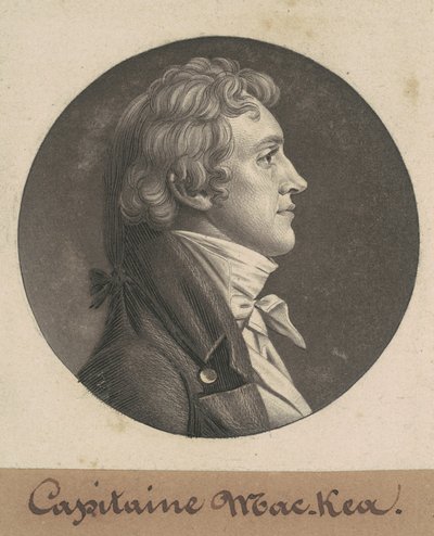 William MacRea by Charles B. J. Févret de Saint Mémin