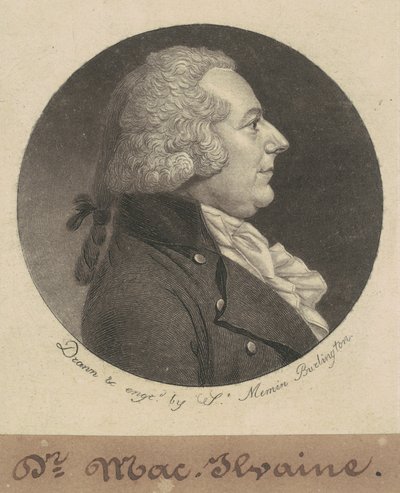 William McIlvaine by Charles B. J. Févret de Saint Mémin