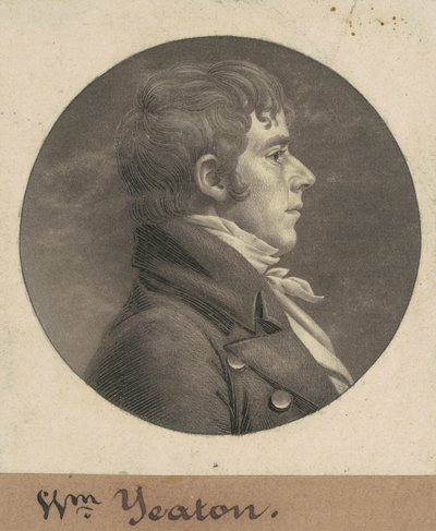 William Yeaton by Charles B. J. Févret de Saint Mémin