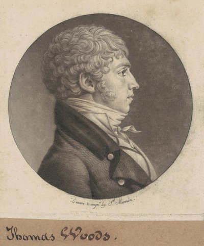 Woods by Charles B. J. Févret de Saint Mémin
