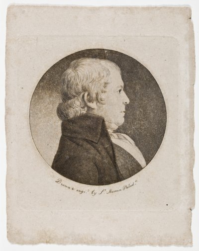Paul Revere by Charles Balthazar Julien Févret de Saint Mémin