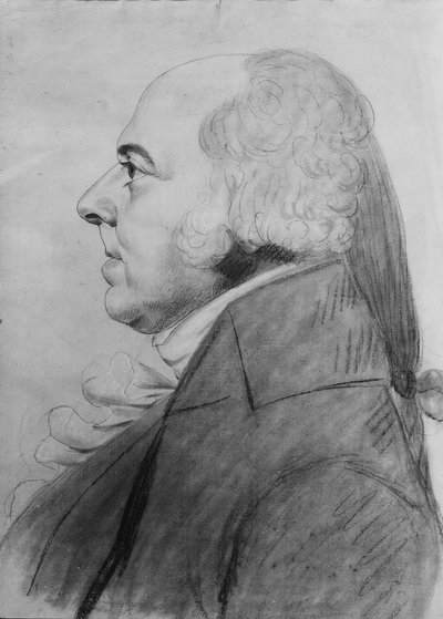 John Adams by Charles Balthazar Julien Févret de Saint Mémin