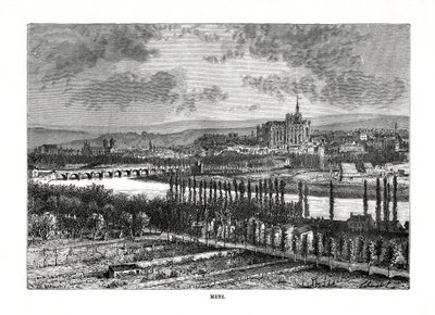 Metz, France by Charles Barbant
