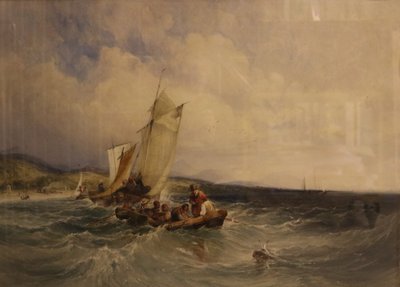 Wicklow Bay, c.1840 by Charles Bentley