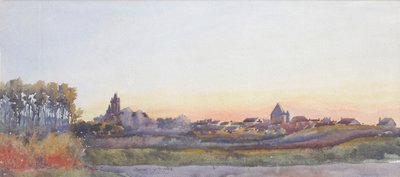 Moret-sur-Loing by Charles Bernier