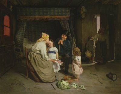 Before Going to Church by Charles Bertrand DEntraygues