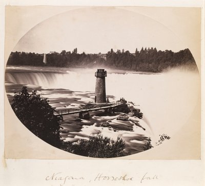 Niagara, Horseshoe Falls and Terrapin Tower by Charles Bierstadt
