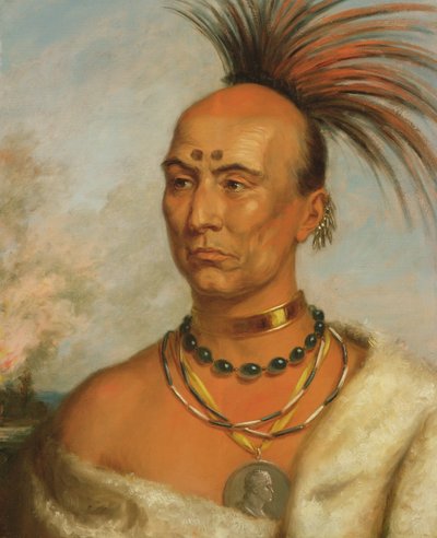 Makataimeshekiakiak (Black Hawk) by Charles Bird King