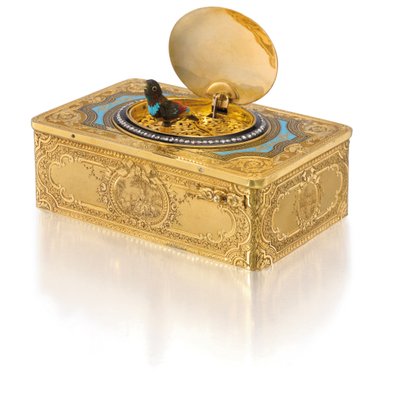 Singing-bird box, c.1840 by Charles Bruguier